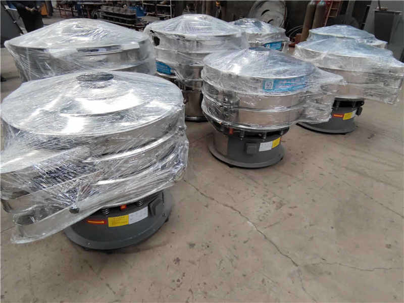 江蘇和浙江客戶旋振篩、檢驗篩、振動電機發貨