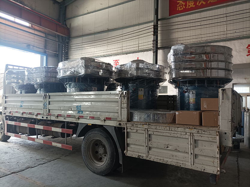 7臺旋振篩加超聲波系統(tǒng)發(fā)貨