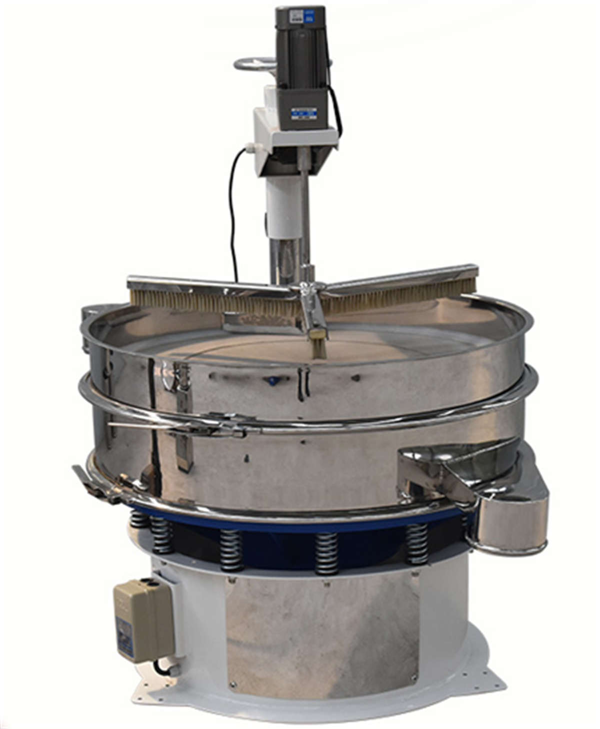 帶刮板三次元旋振篩 強制篩